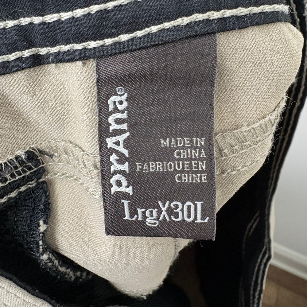 prAna Breathe Shorts Mens 34 LrgX30L Tan Cargo Belted Outdoor‎ Hiking Gorpcore - Picture 2 of 9